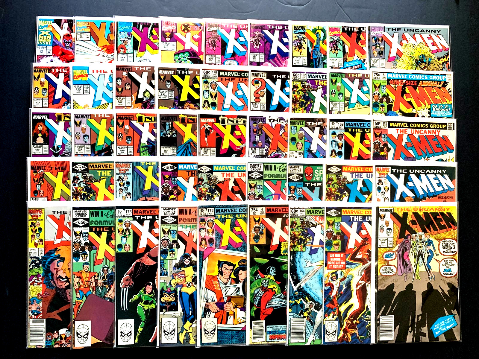 Marvel Comic Book Lot Silver, Bronze and Copper Keys Only (See Description)