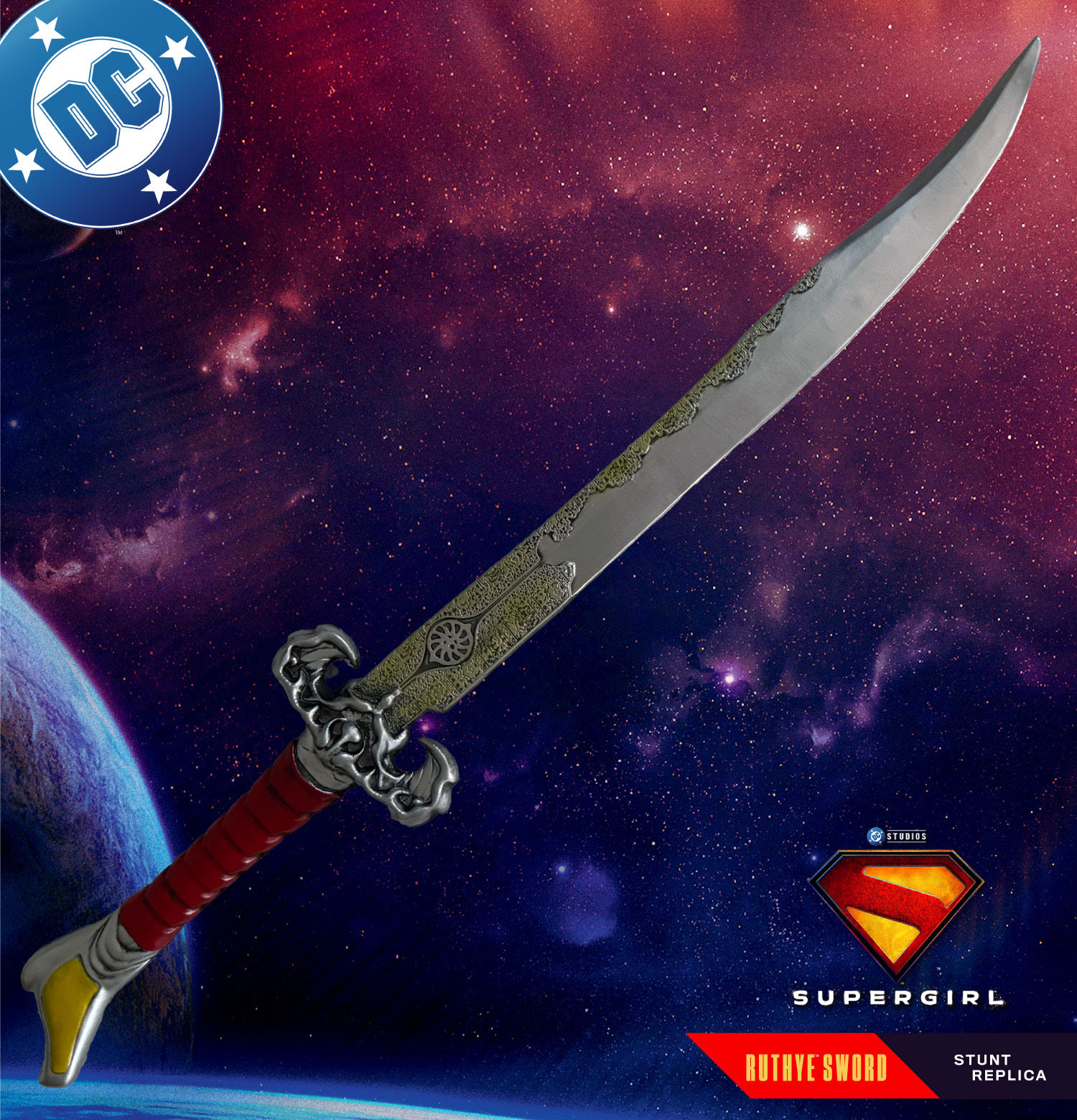 PRESALE SDCC 2026 Factory Entertainment Supergirl Ruthye Sword Stunt Replica
