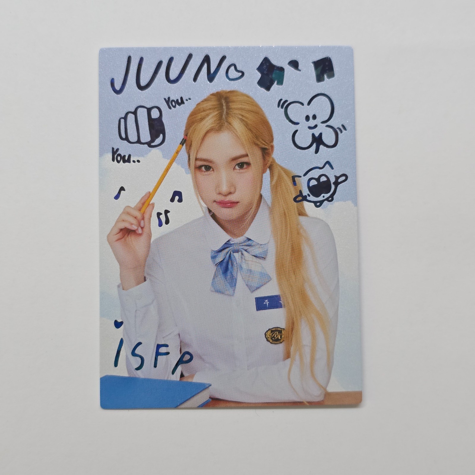2025 TELECA COLLECTION K-POP ROOKIE HEARTS2HEARTS JUUN H2H-126 SK SKETCH