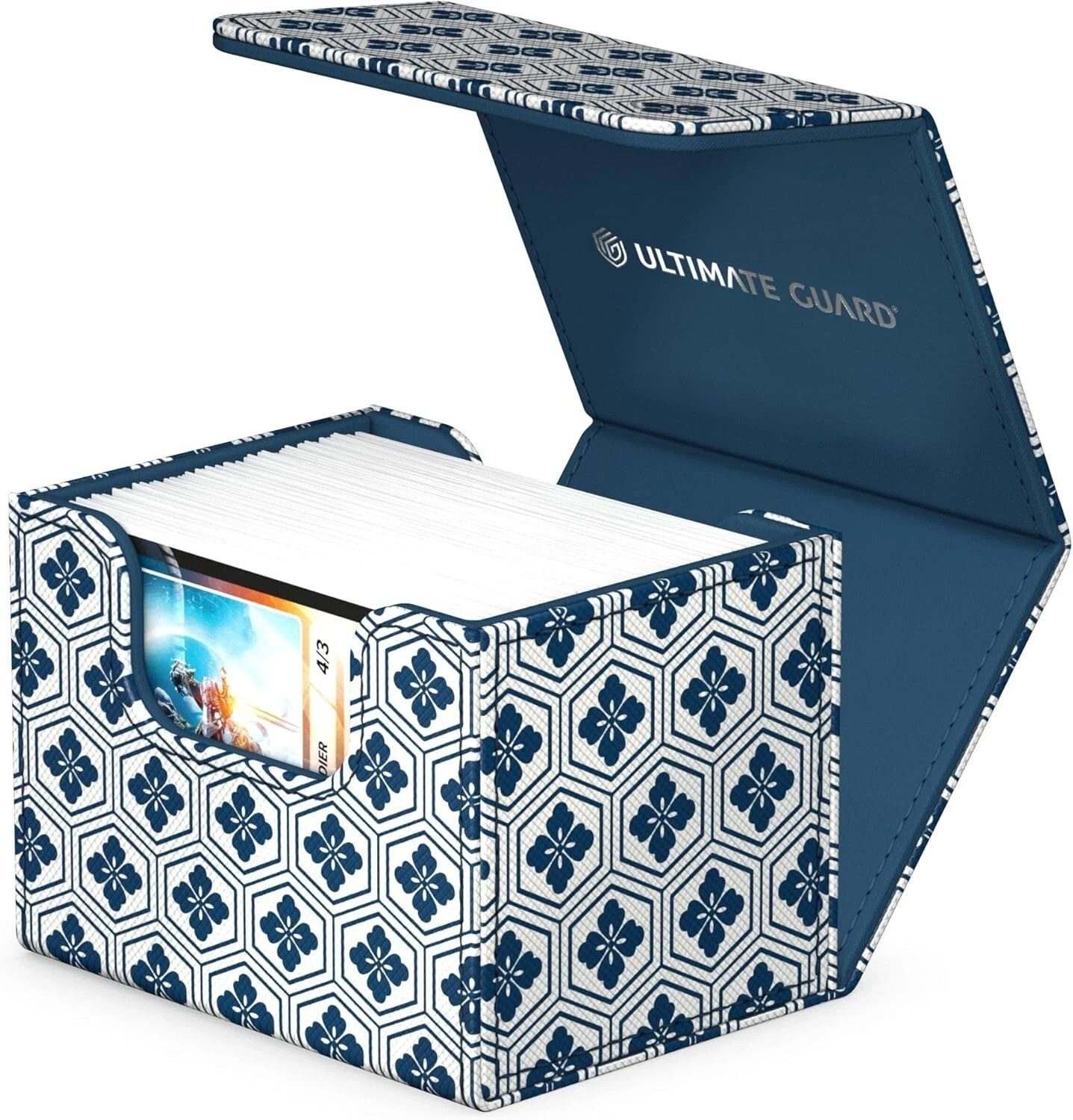 Ultimate Guard Limited Run Sidewinder 100+ Shogun’S Journey Kikko white blue New
