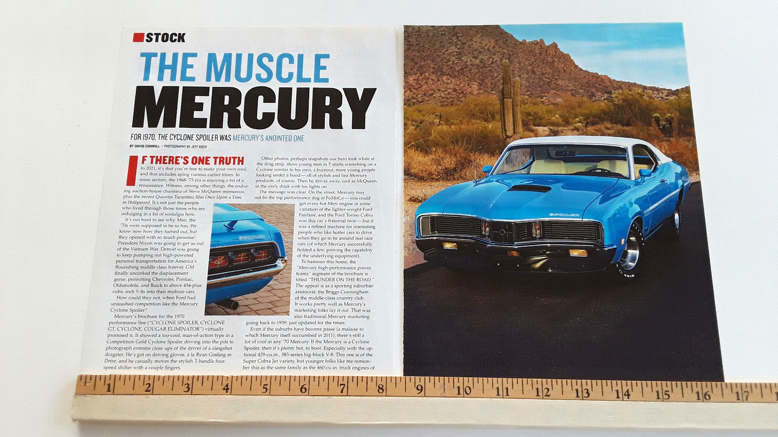 1970 MERCURY CYCLONE SPOILER ORIGINAL 2021 ARTICLE