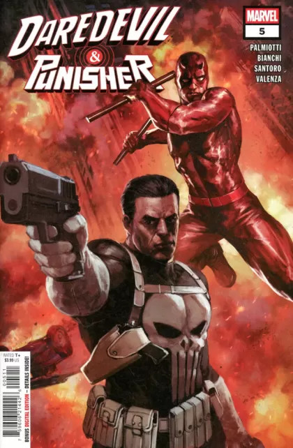 Punisher Daredevil The Devil’s Trigger #1 2 3 5 A & #4 C Variant SET 2025-2026