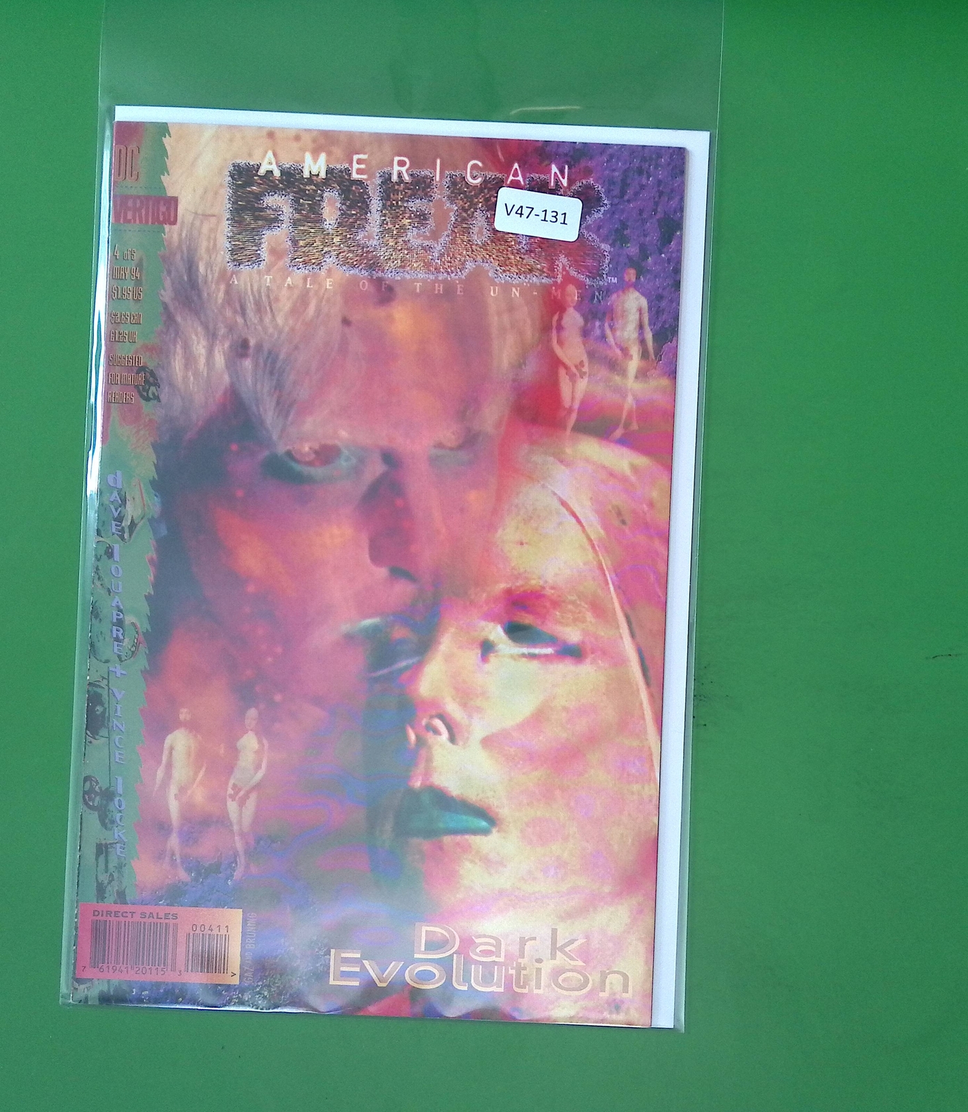 AMERICAN FREAK: A TALE OF THE UN-MEN #4 8.0 VERTIGO COMIC BOOK V47-131