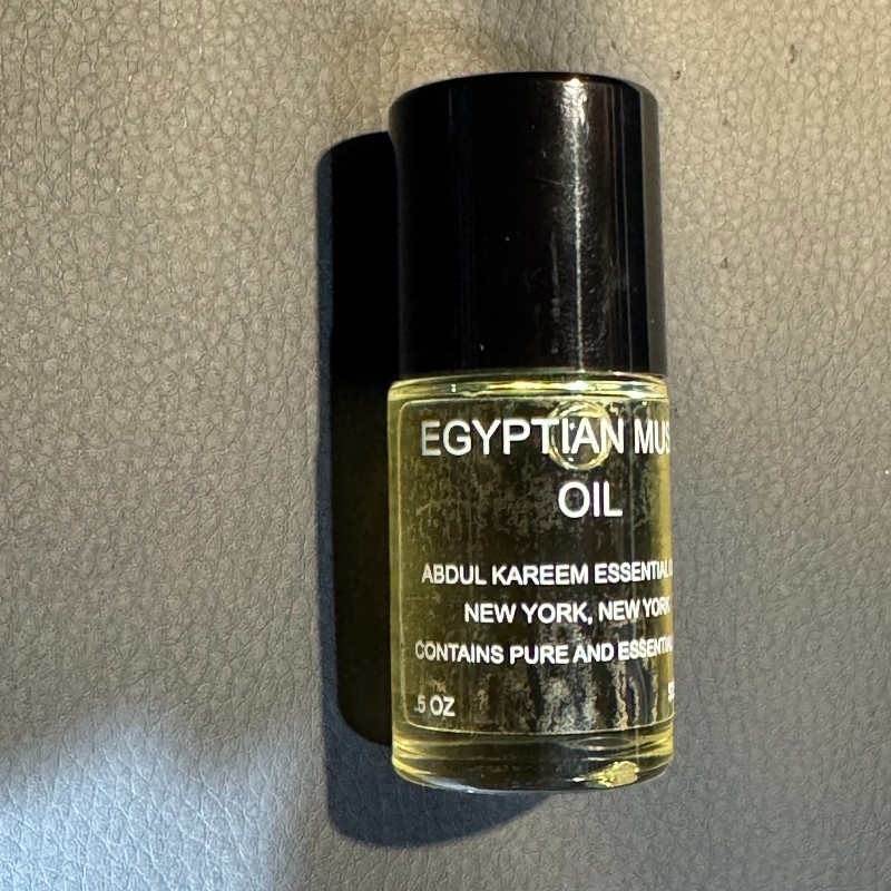 Abdul Kareem Egyptian Musk Perfume Oil 0.5oz Found in Brooklyn Apt