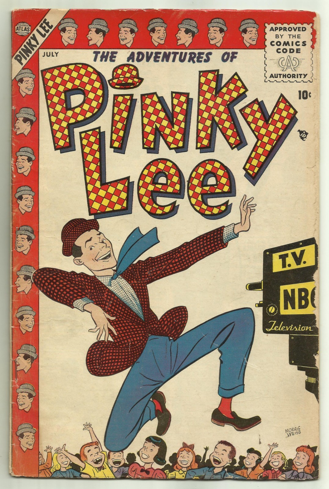 THE ADVENTURES OF PINKY LEE #1, NBC Kids TV, Stan Lee, Morris Weiss, Atlas, 1955