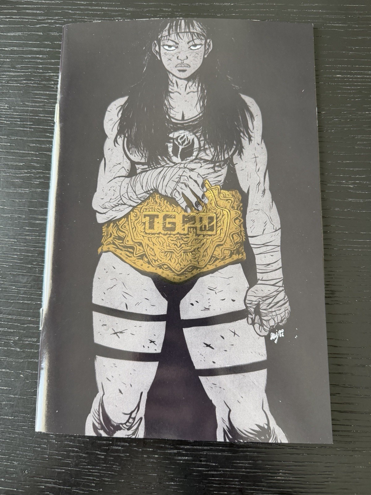 Do A Power Bomb Black & White #1 SDCC 2026 Exclusive Daniel Warren Johnson