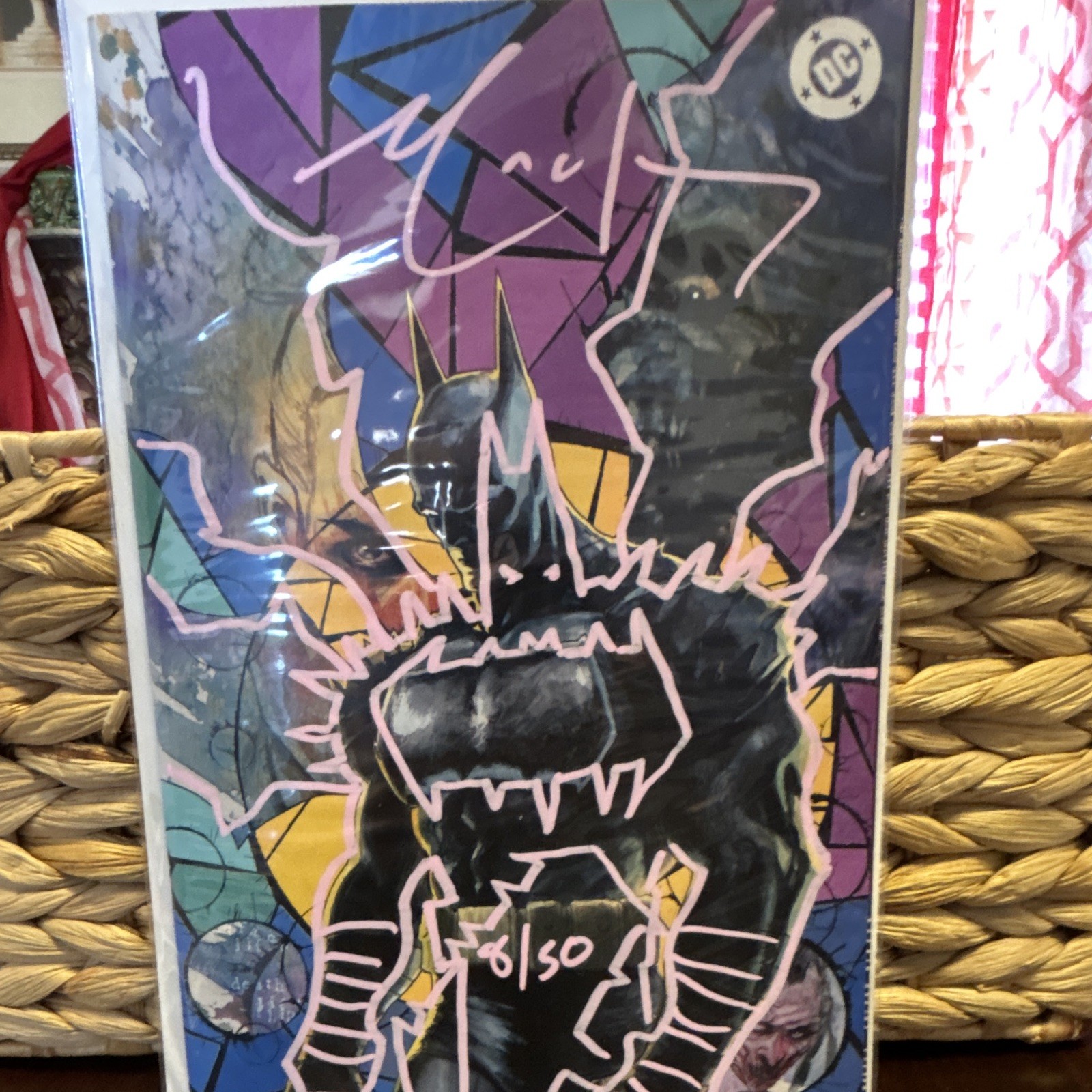 Absolute Batman #21 David Mack Variant! Signed & Remarked LTD to 50 Copies!!