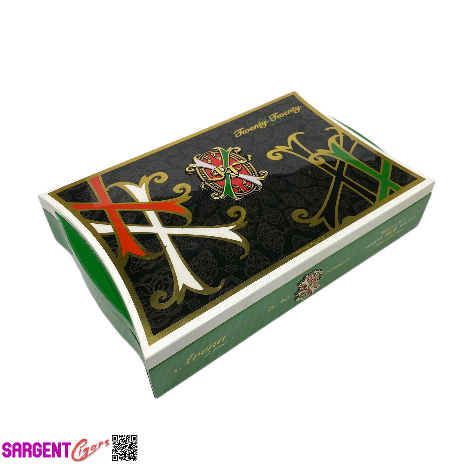 Arturo Fuente Opus X Arena d’Amor 2020 Empty Wooden Cigar Box 12×7.75×2.5