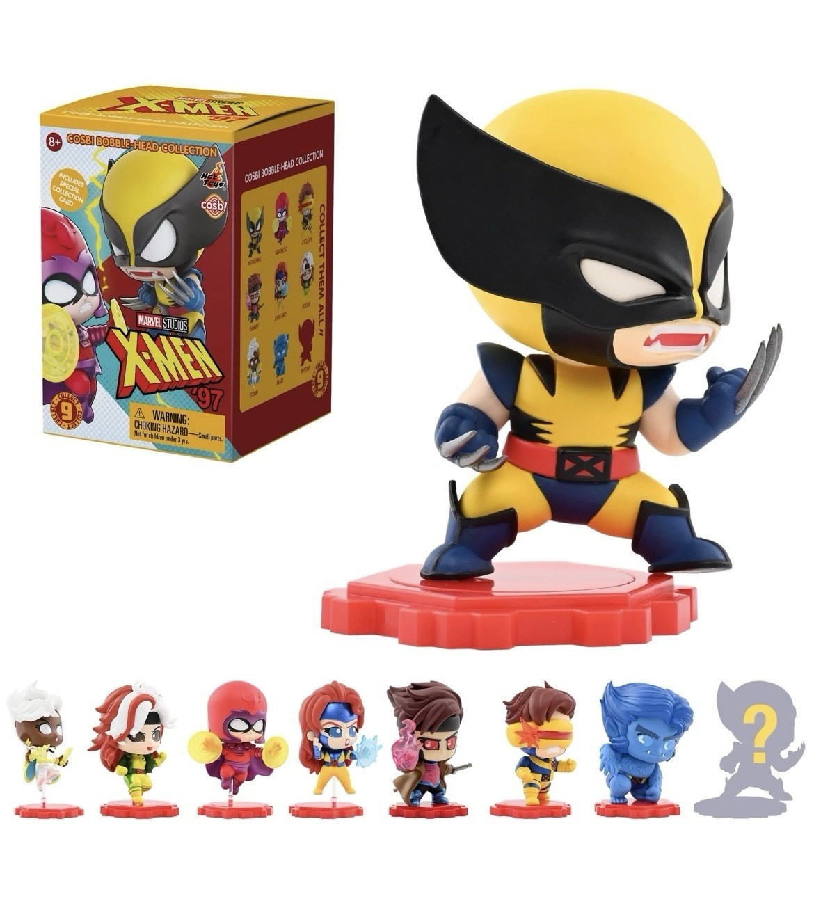 Marvel X-Men 97 Blind Box Mini Figure & Accessories Cosbi Bobblehead Collectible