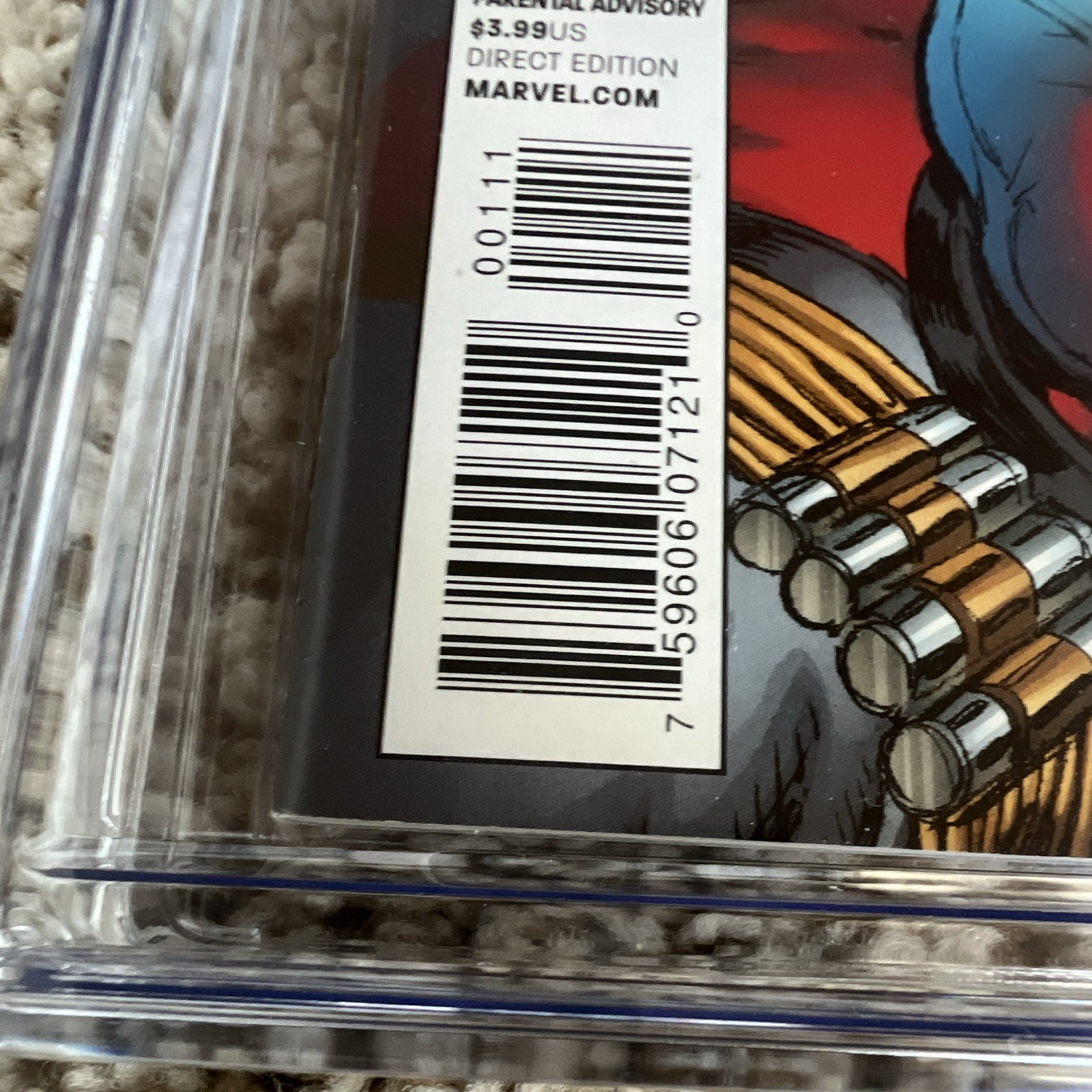 Deadpool Corps #1 signed by Rob Liefeld. CGC Signature Series 8.0