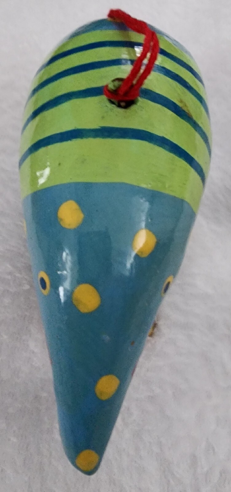 Paper Papier Mache Elephant ~ Unique & Colorful Ornament