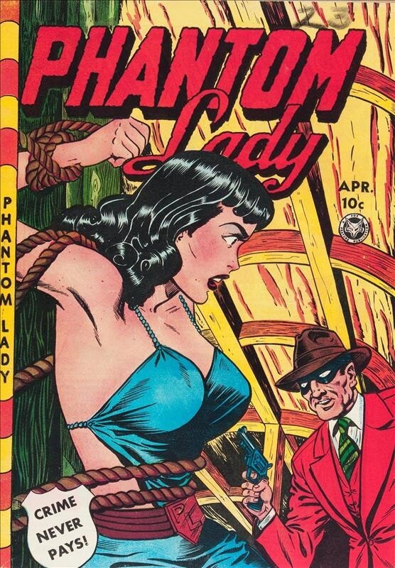 Phantom Lady #23 Photocopy Comic Book