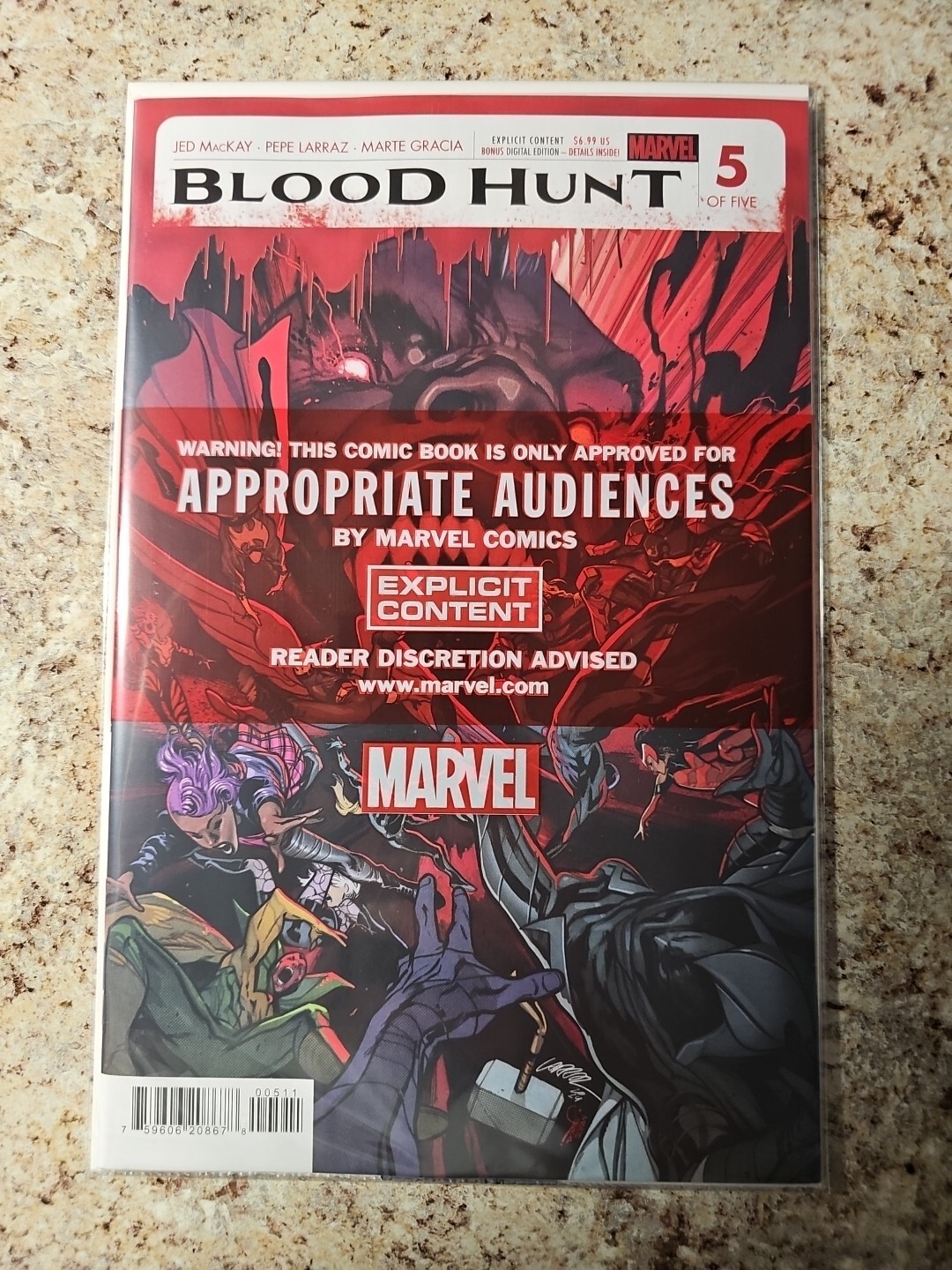 BLOOD HUNT: RED BAND 5 🔥 BAGED AND BOARDED