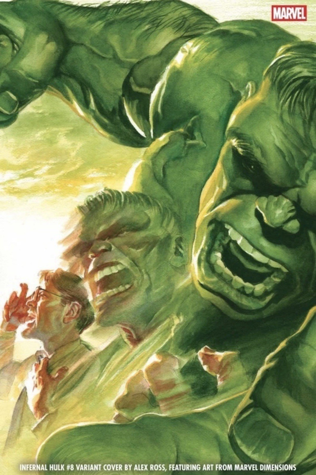 Infernal Hulk #8 Alex Ross Marvel Dimensions Variant 6/24/26