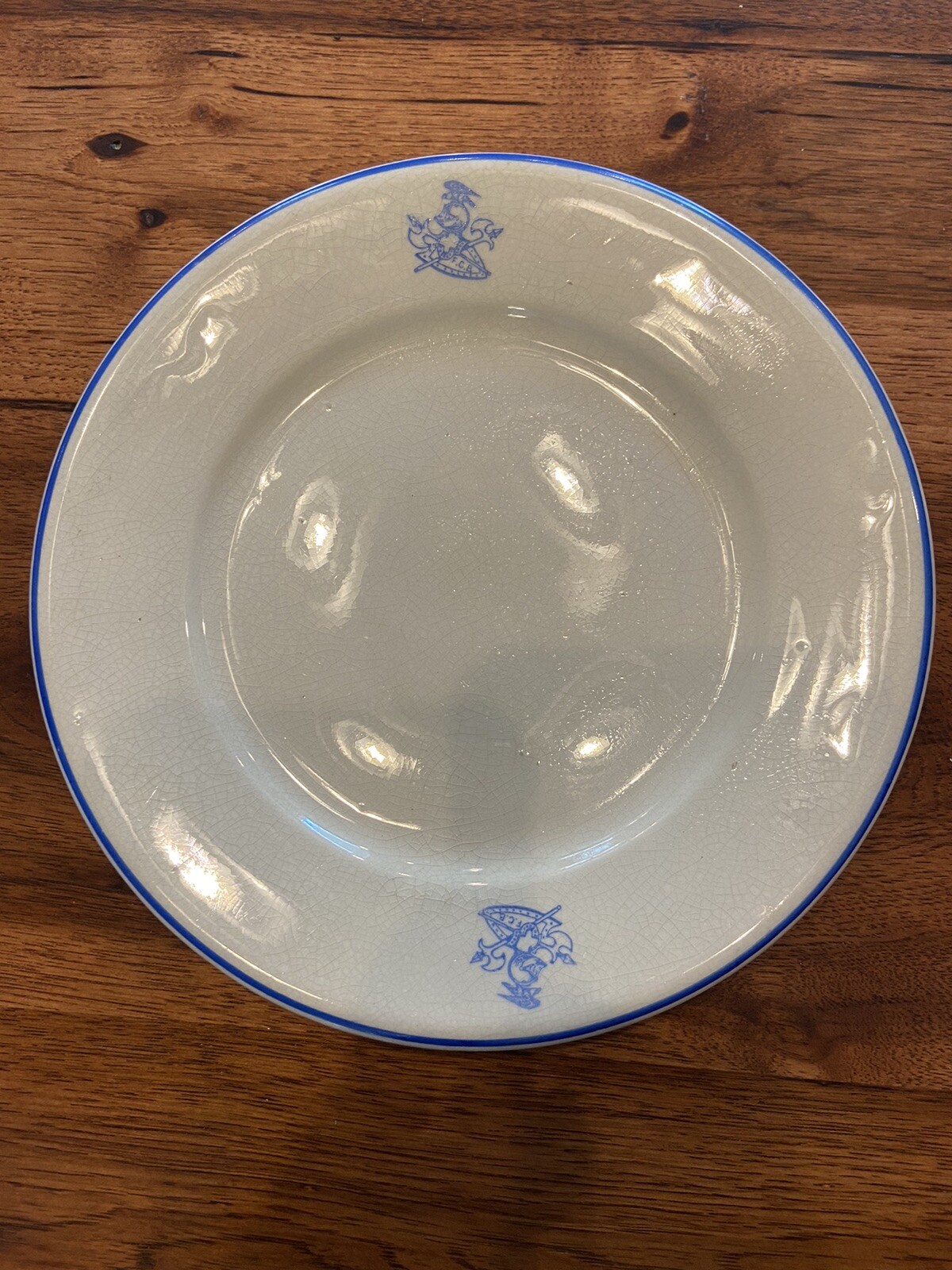 VINTAGE KNIGHTS OF PYTHIAS PLATES 8″