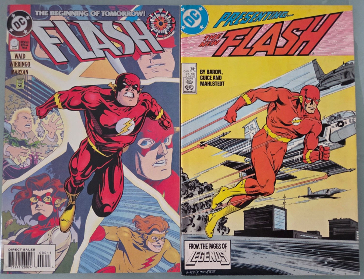 FLASH SET OF 29 ISSUES (1987) DC COMICS WALLY WEST! IMPULSE! Issues #0! #1! +