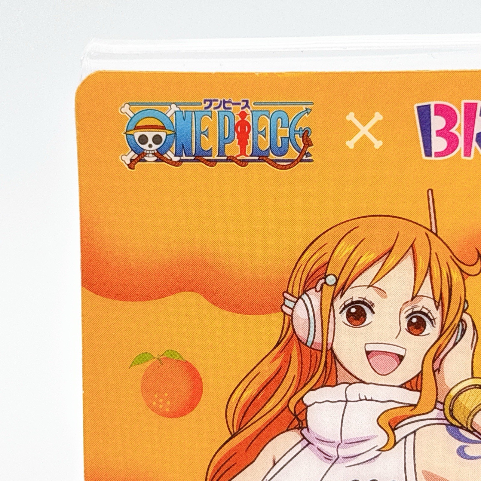 Nami One Piece Baskin Robbins Collaboration Clear Card Anime Jump Japan Promo
