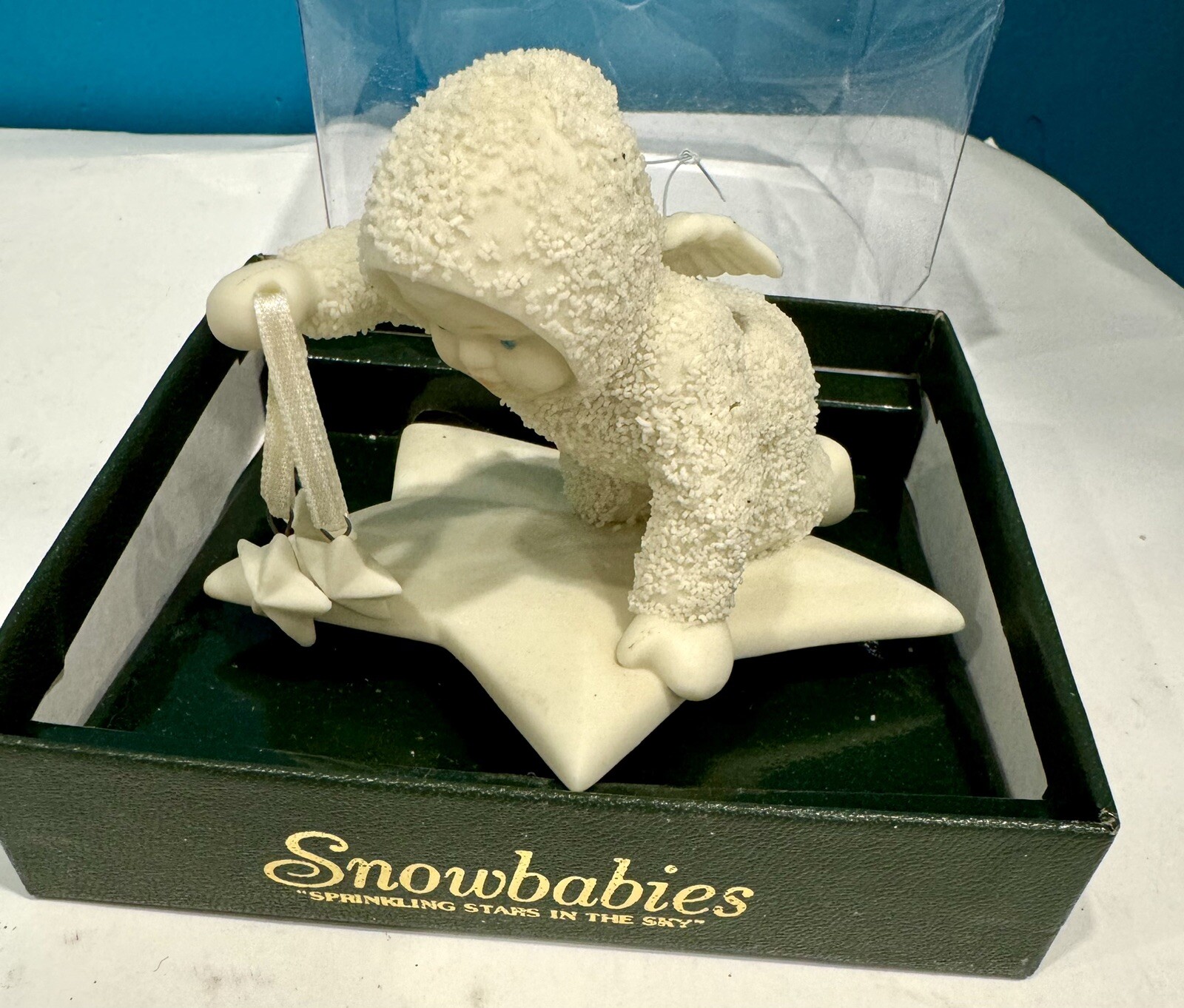 Dept. 56 “Sprinkling Stars In The Sky” #68489 Snowbabies Christmas Ornament