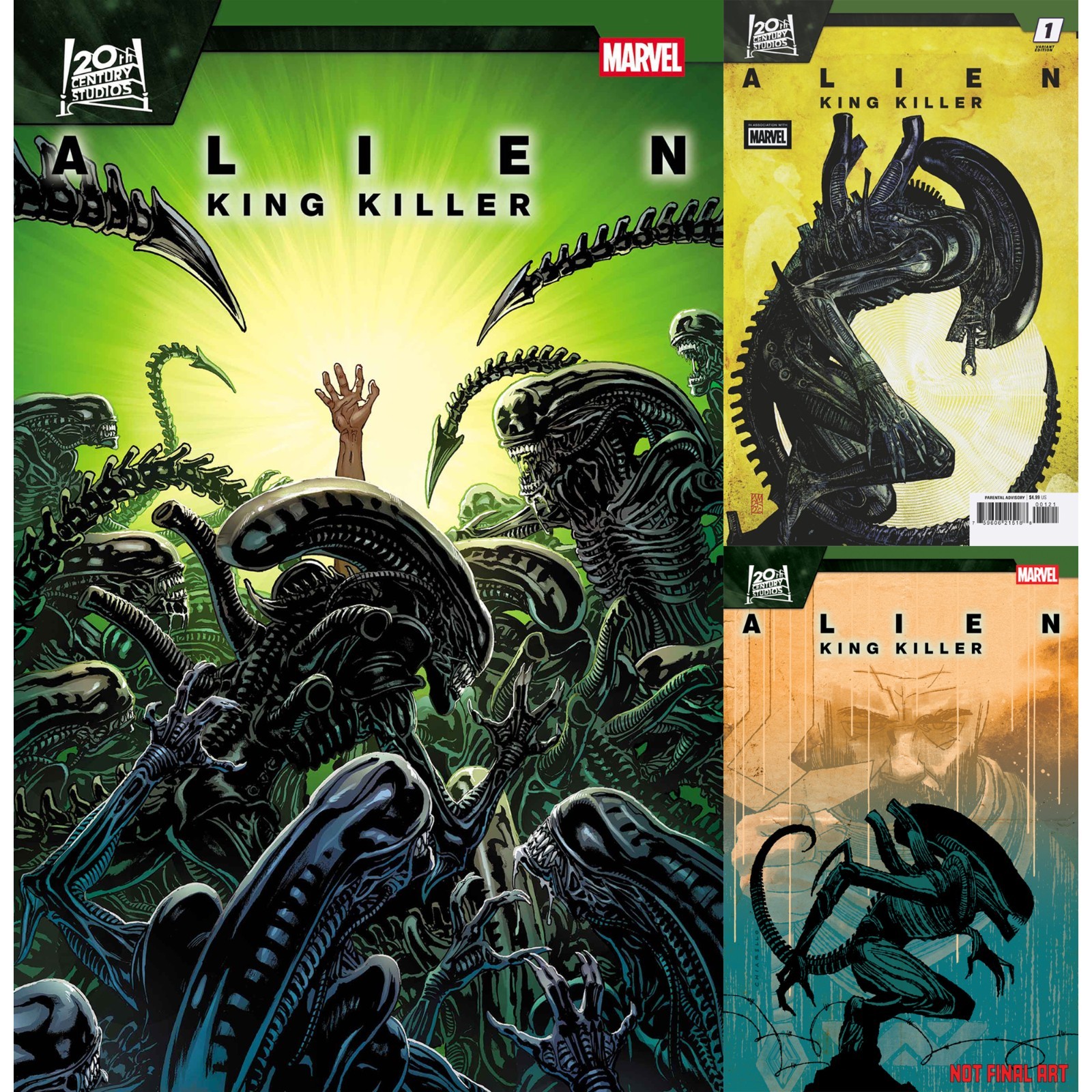 Alien: King Killer (2026) #1 2 3 4 Marvel Comics COVER SELECT