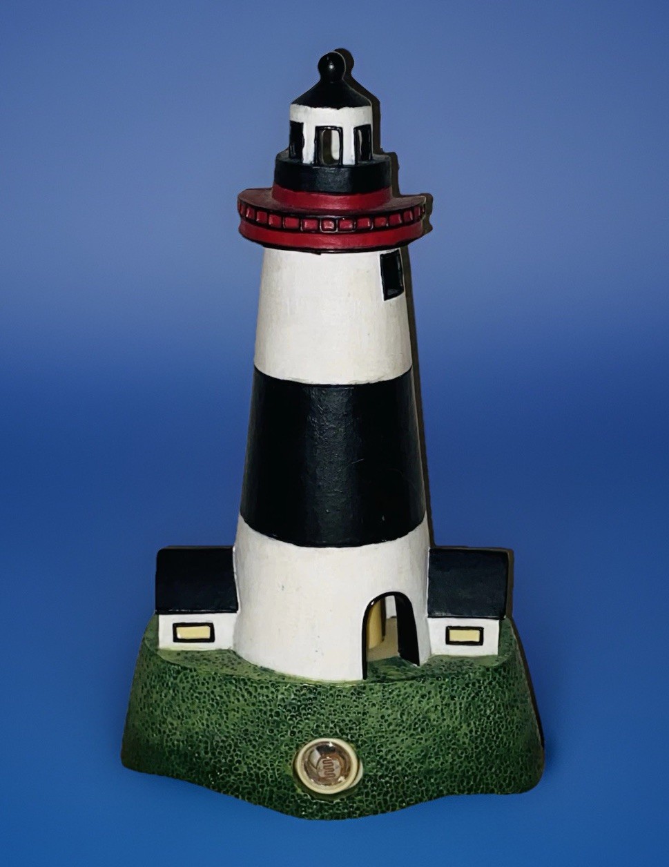 Vintage Lighthouse Plug In Wall Night Light Works With Bulb Plastic 6 Inch Tall