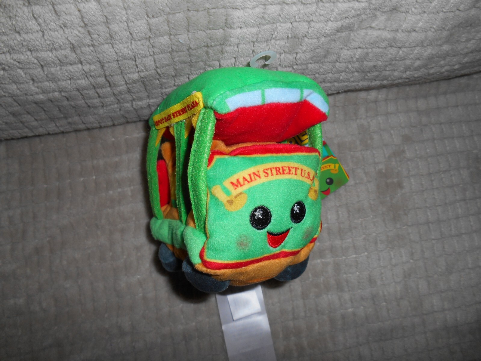 DISNEY PARKS MAIN STREET TROLLEY WISHABLES PLUSH TRANSPORTATION SERIES NEW