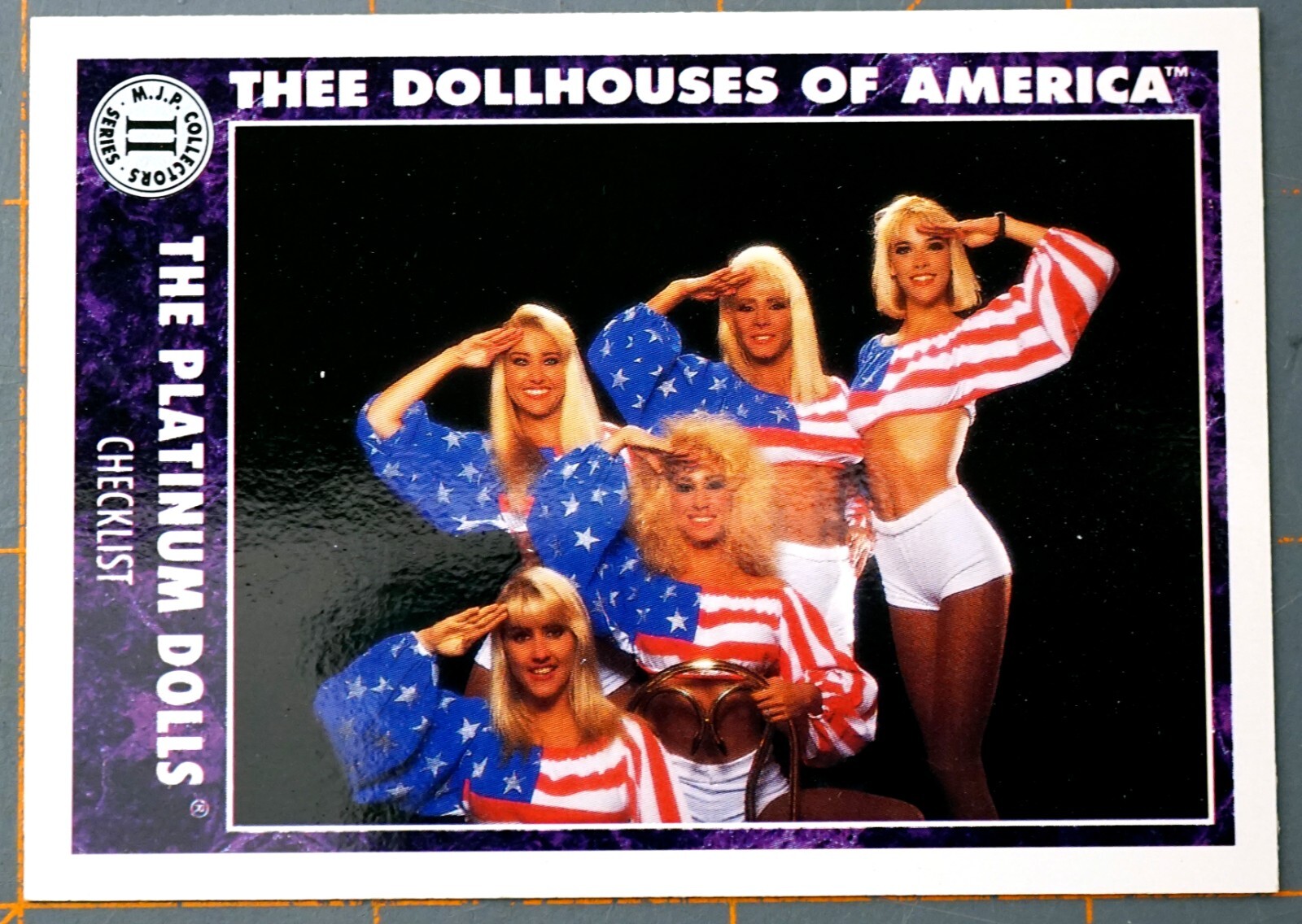 Card Thee Dollhouses of America The Platinum Dolls Checklist