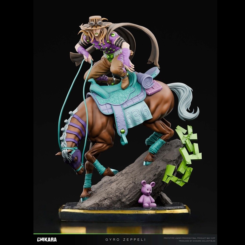 CHIKARA Studio Julius Caesar Zeppeli Model Pre-order JOJO STEEL BALL RUN H41cm
