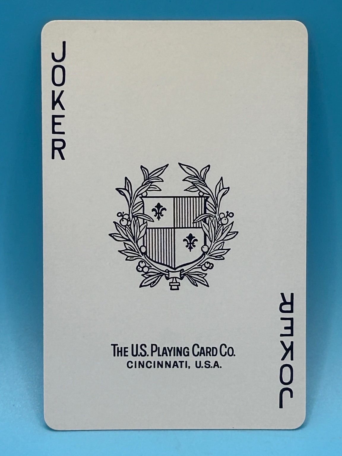 Raleigh Cigarettes Advertising Playing Card Joker The U.S. Playing Card Co.
