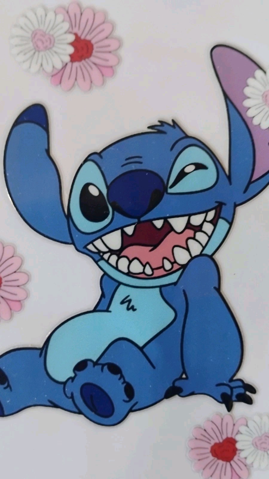 💙 Disney Stitch Decals Set 6 Includes 4 1/4 X 3 Inches Also 3.5 X 2 Inches