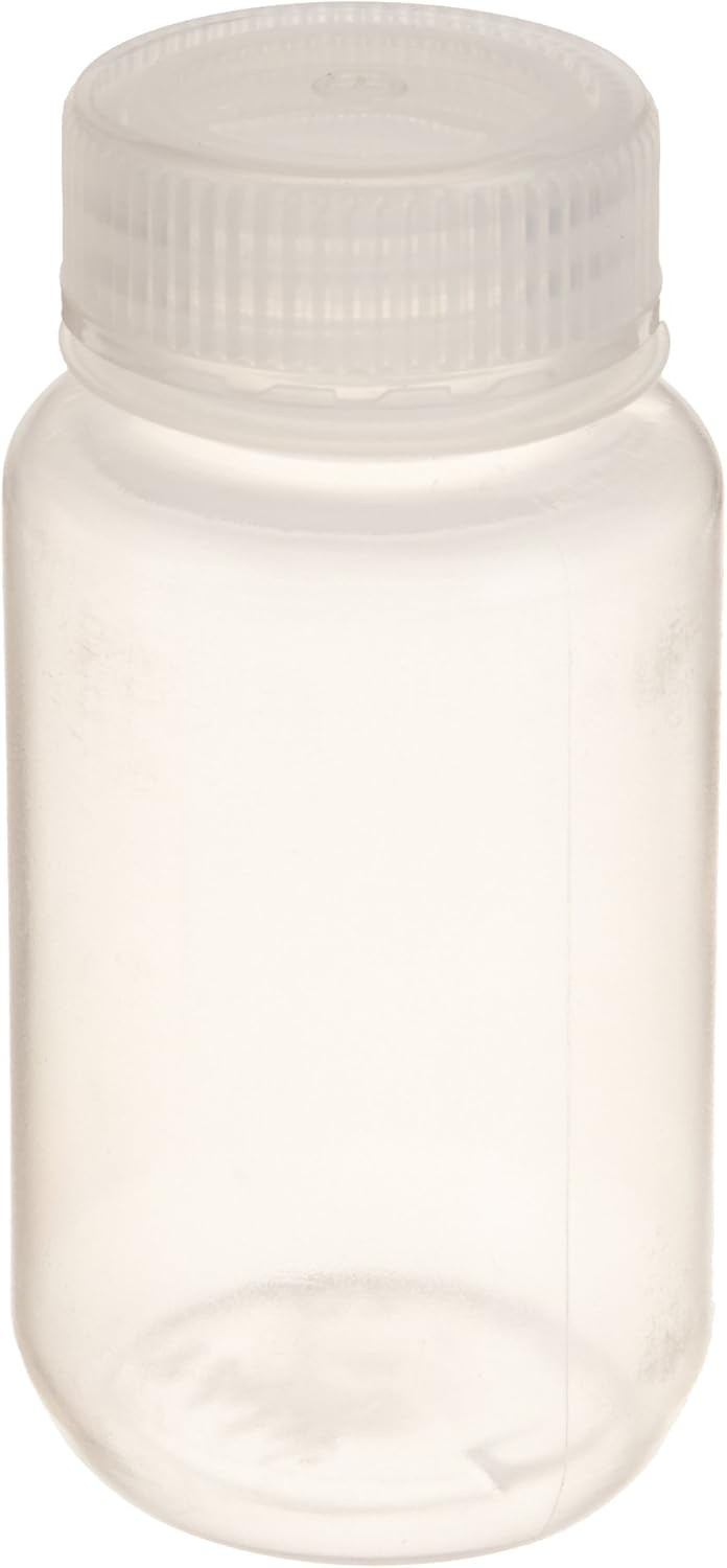United Scientific™ Sample Bottle, 4 oz Bottles with Lids, Polypropylene Small Li