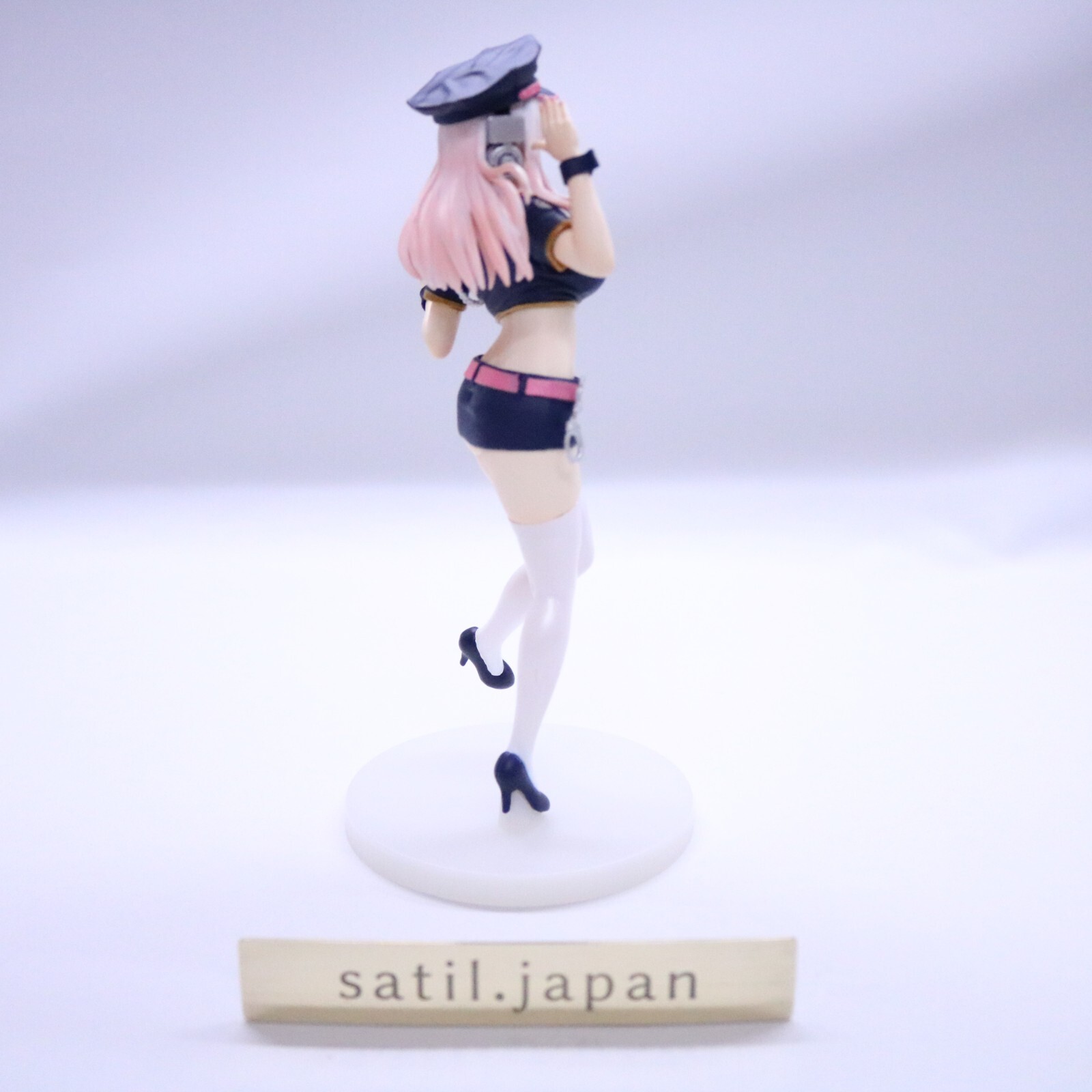TAITO NITRO SUPER SONIC Nitro+ Super Sonico Space Police Ver. Figure Black