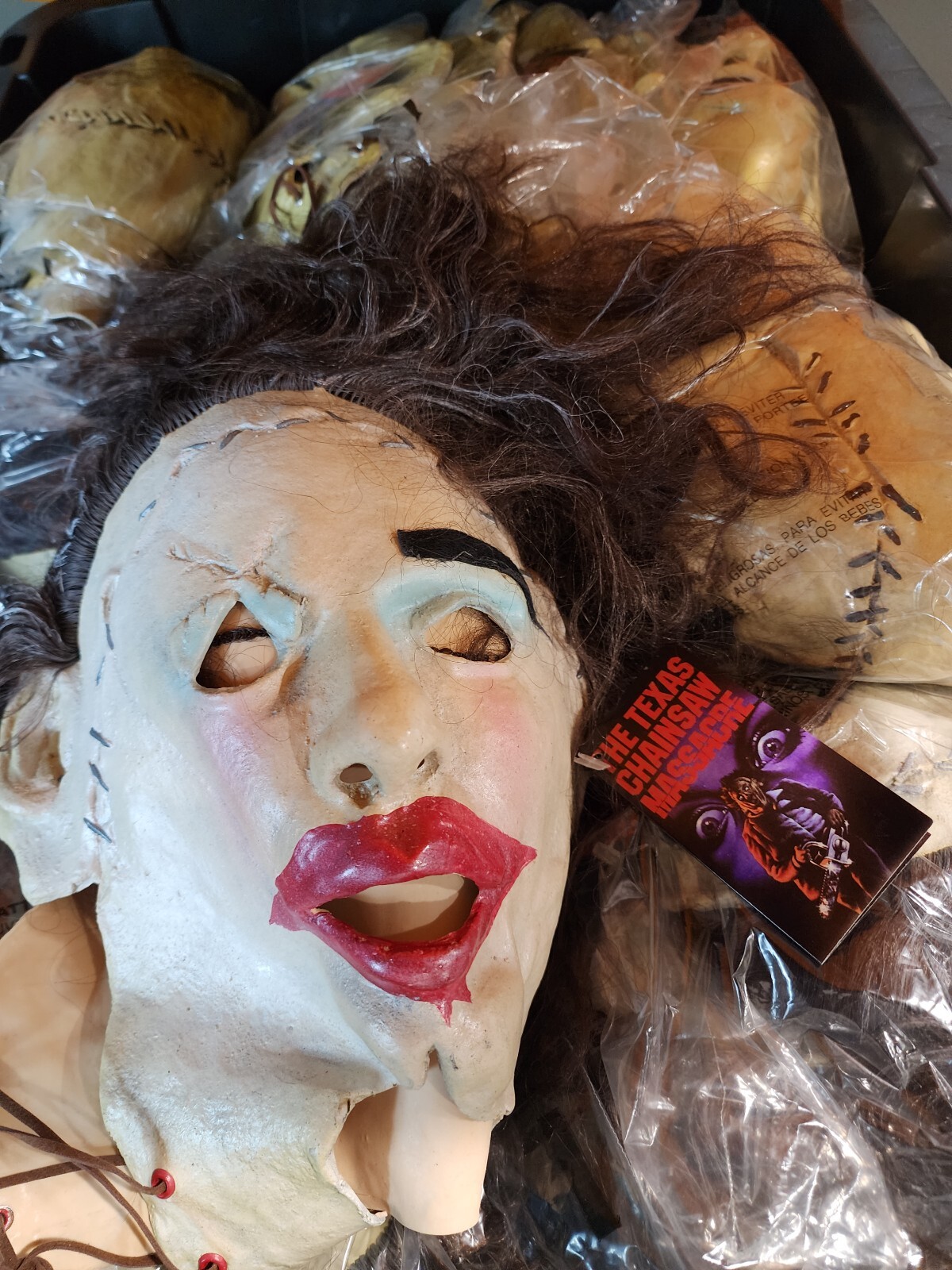 LEATHERFACE mask Pretty Woman Texas Chainsaw Massacre Trick or Treat Studio