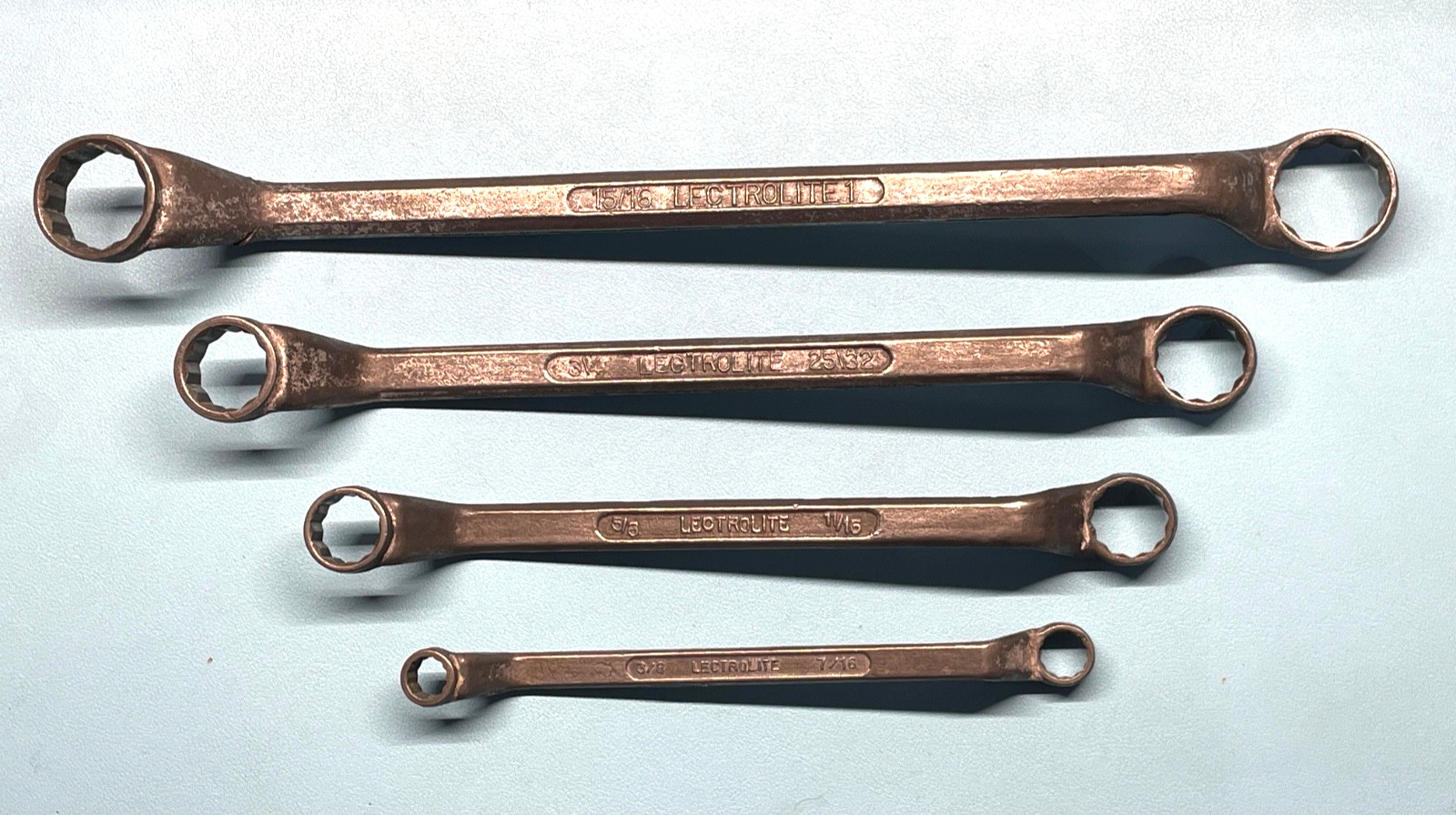 Vintage LECTROLITE Tru Fit SAE Offset Box Wrenches – Made in USA