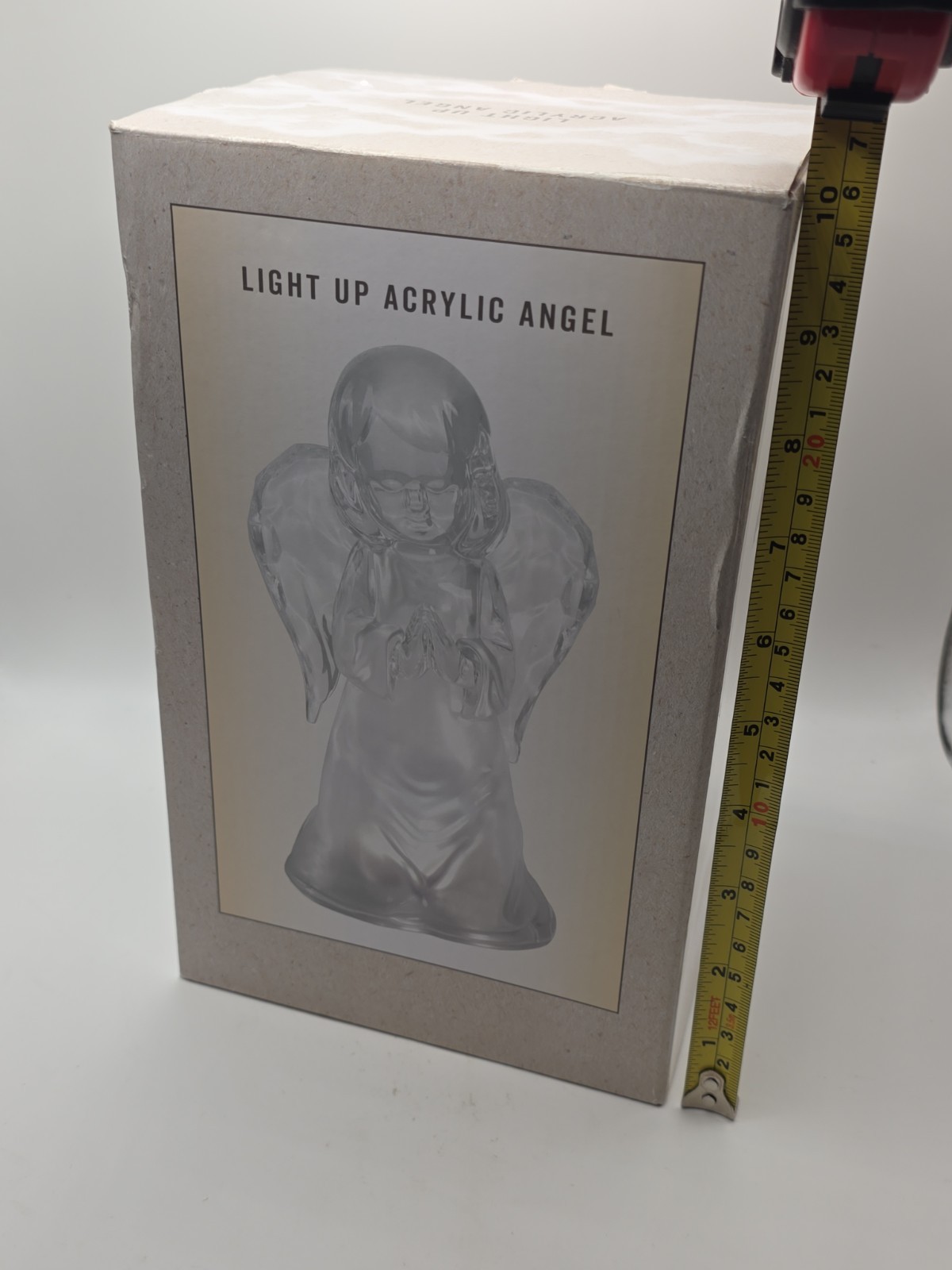 Cracker Barrel LED Lighted Praying Angel Figurine Battery Operated