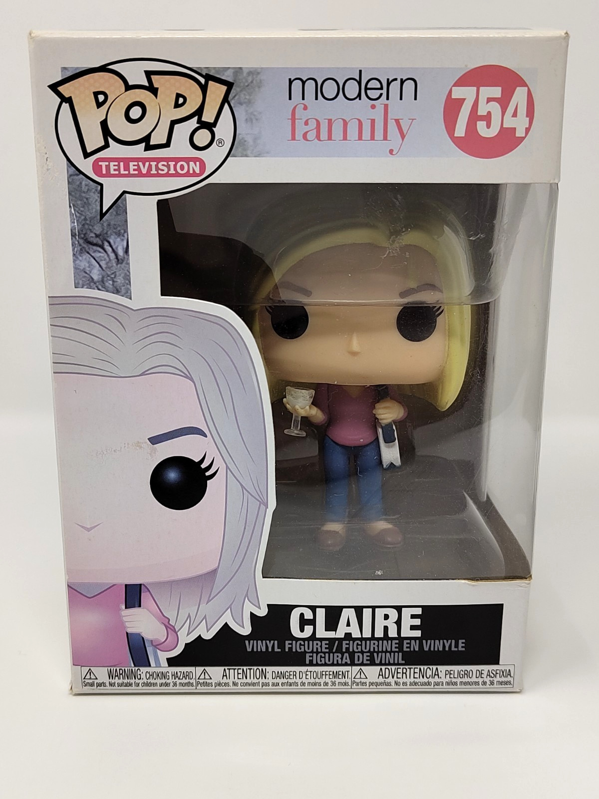 Funko Pop Television Modern Family Claire Dunphy #754 Vaulted New Sealed