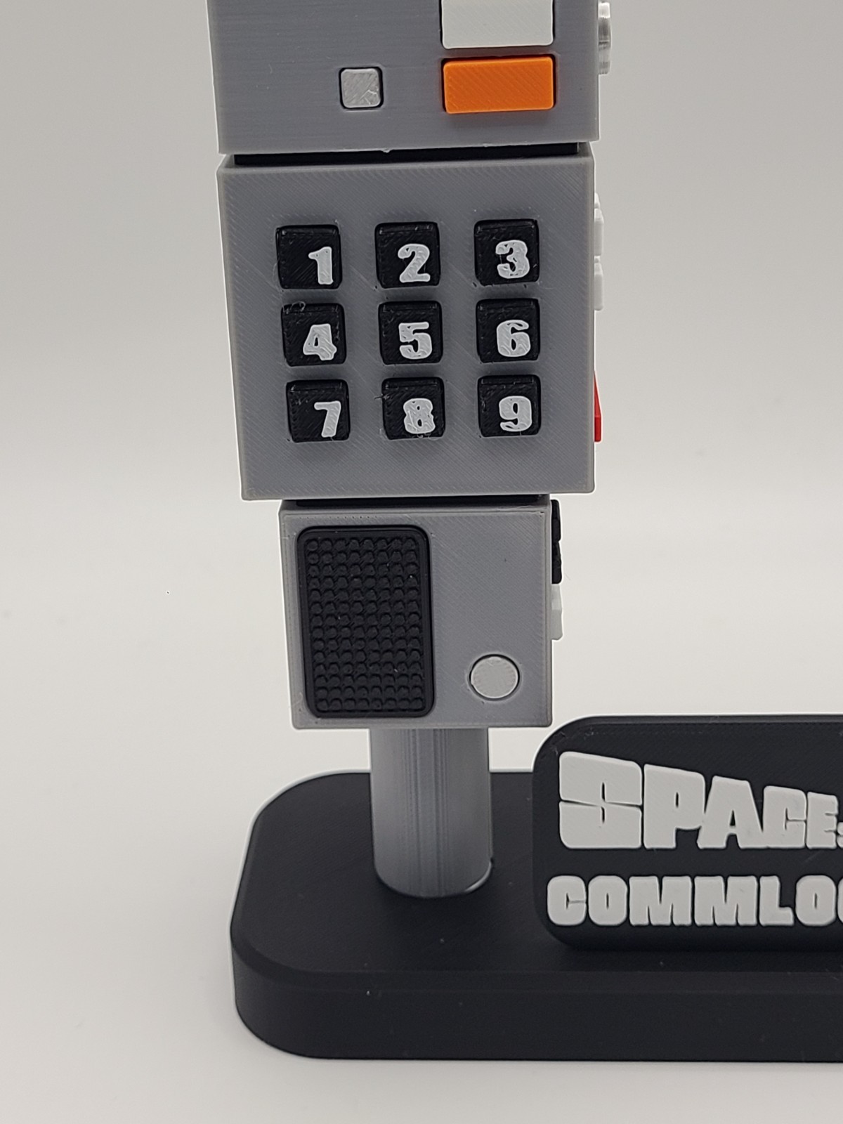 Space 1999 Commlock Replica Prop w/ Stand 3D Printed Collectible