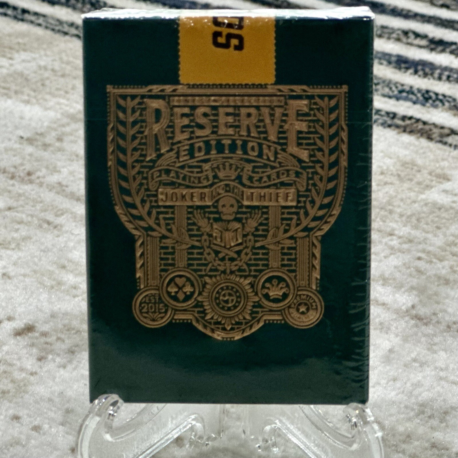 Joker And The Thief Playing Cards – Reserve Edition Green – SECONDS