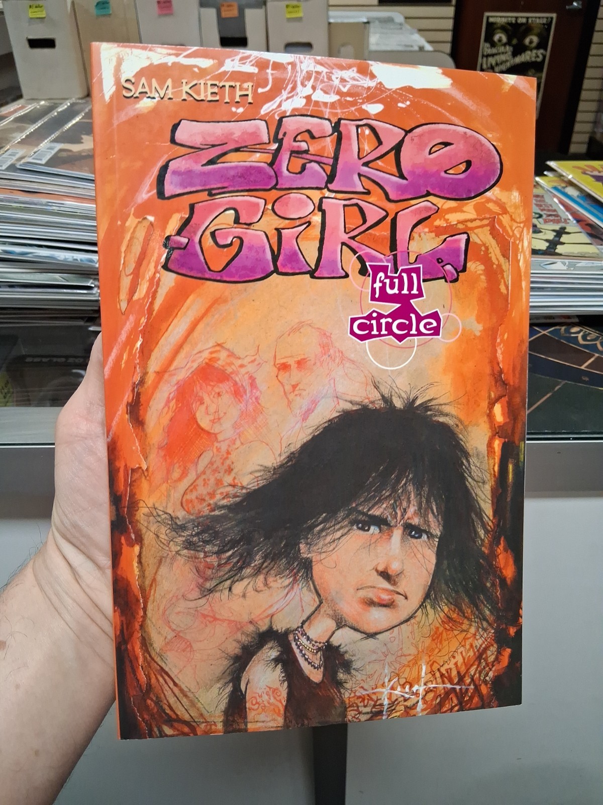 Zero Girl Full Circle Sam Kieth TPB 2003 Homage Comics Trade Paperback TP