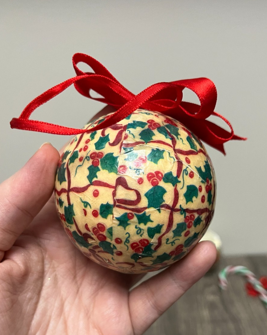 Vintage Christmas Ornaments/Figures- Various Materials and Time Periods Lot of 9