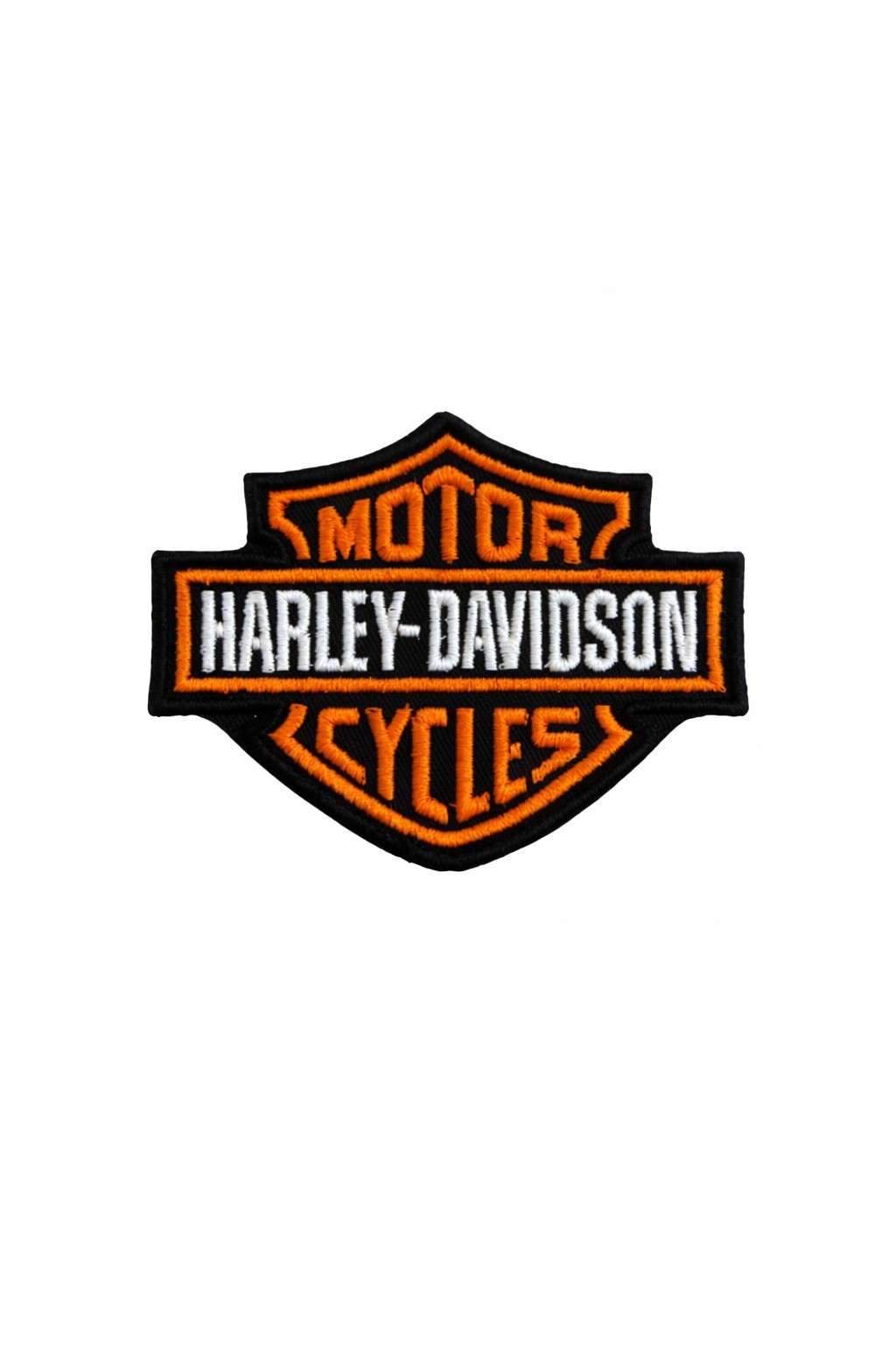 Embroidered Iron On Sew Patch Harley-Davidson 2.5×3 Inches