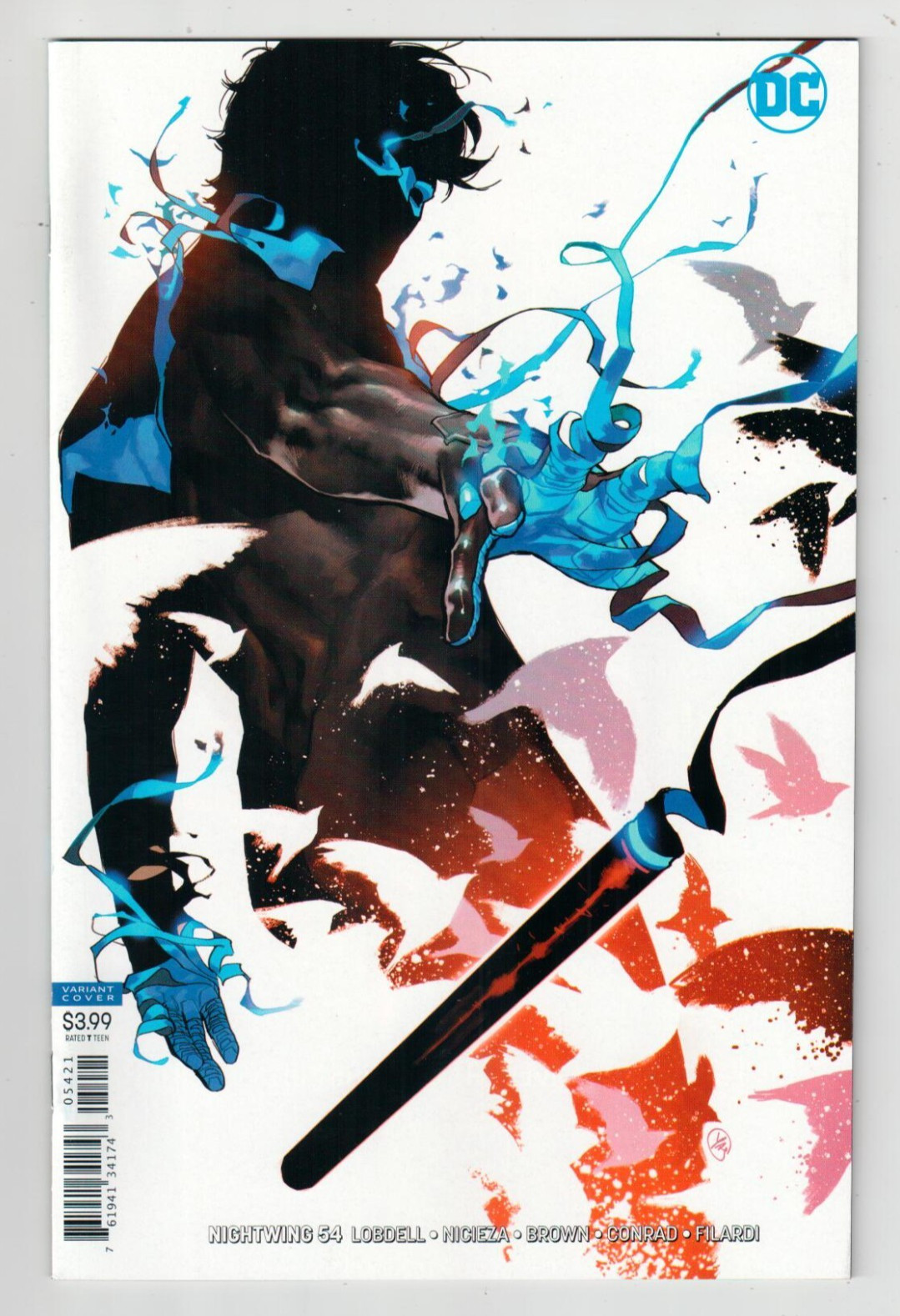 NIGHTWING #54 Yasmine Putri Variant Cover B 2018 DC Comics Lobdell Nicieza