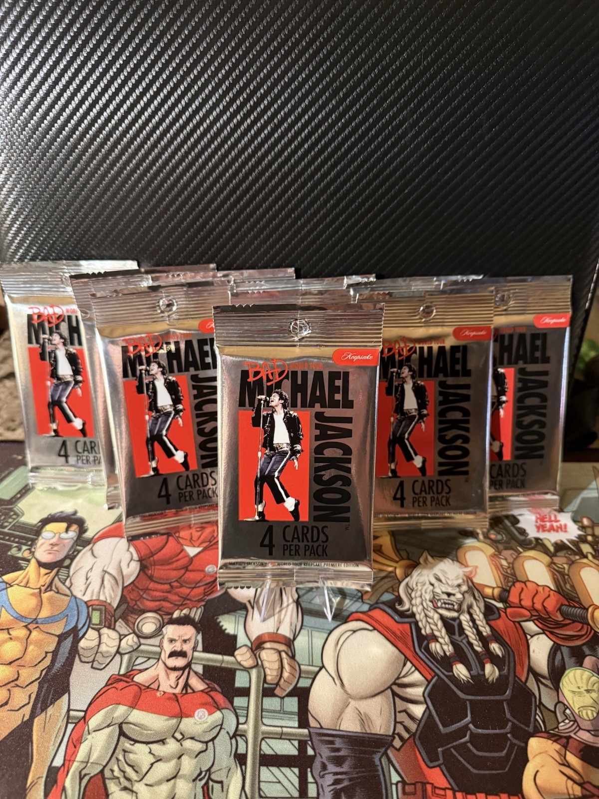 Michael Jackson Keepsake Hanger Pack 50 Pack Lot – New – Sealed!