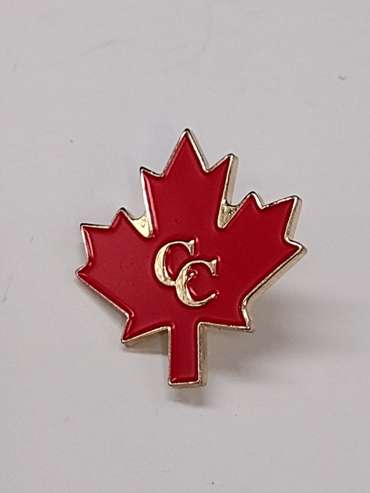 CC Canada Red Maple Leaf Small Tack Pin