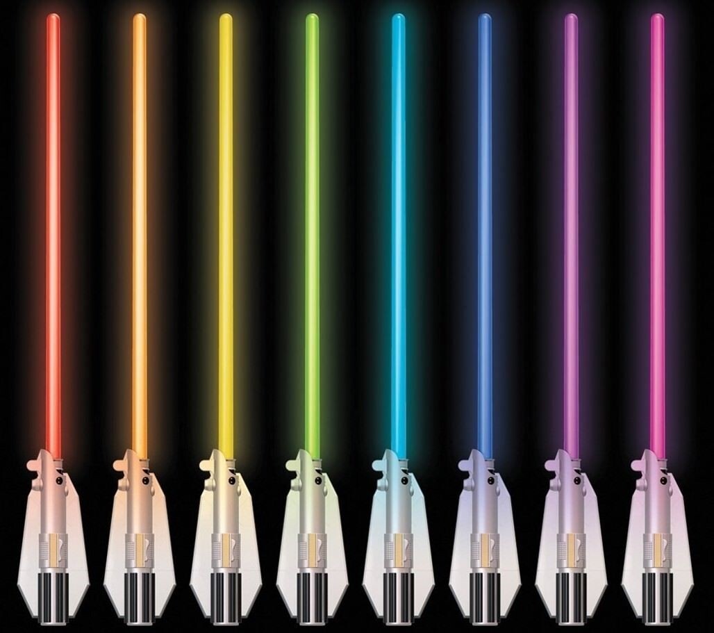 Star Wars Science Multicolor Lightsaber Room Light 29″ LED Color changing