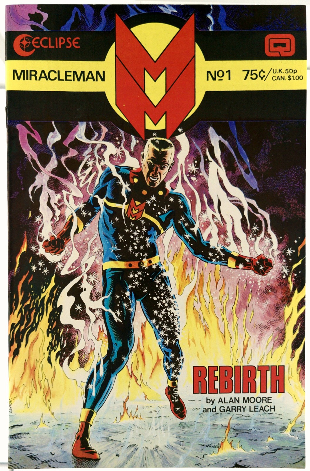 Miracleman #1 1985 Eclipse Comics VF Comic Book Direct