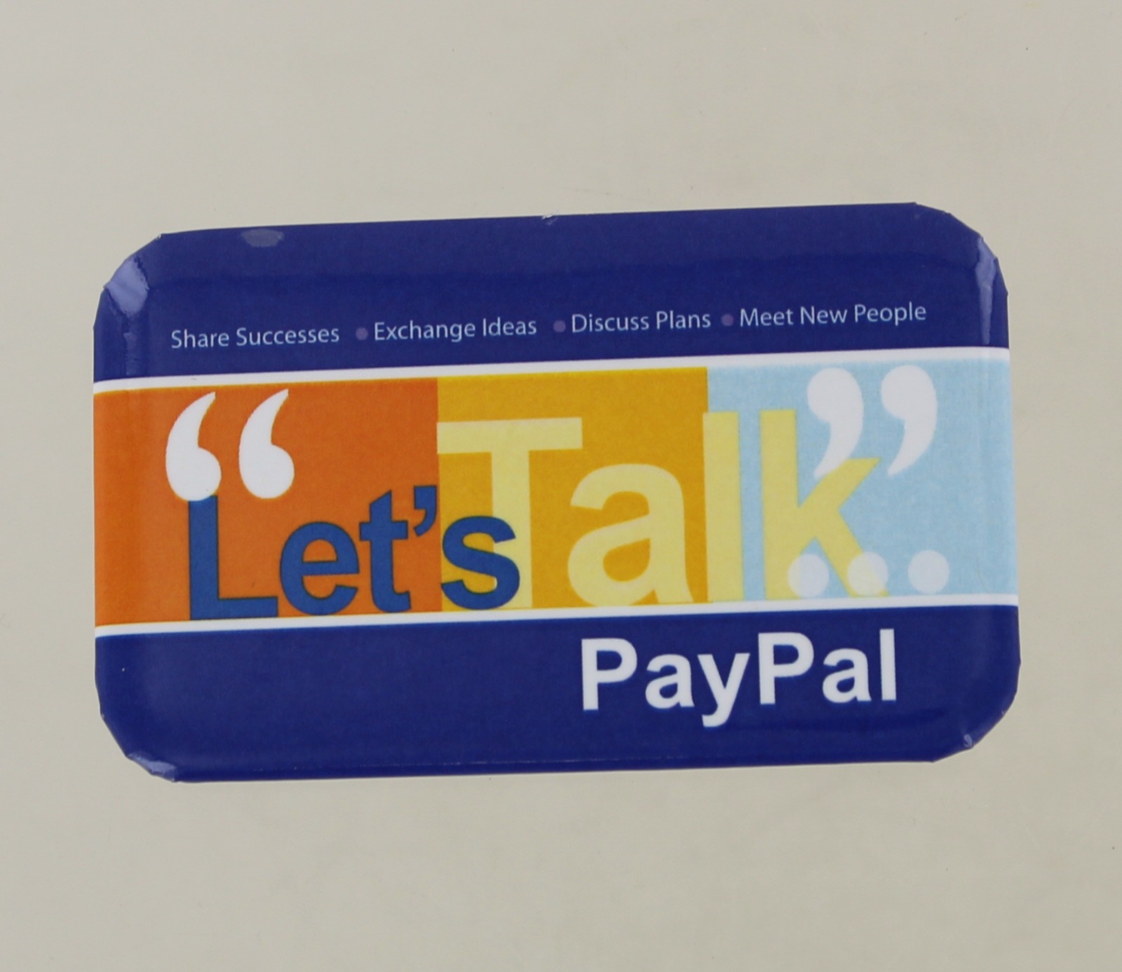 New Ebay Live Pin – “Let’s Talk”…PayPal