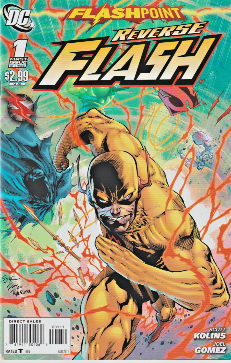 FLASHPOINT : REVERSE FLASH DEATH OF NORA ALLEN ONE-SHOT DC 2011 NICE!!!