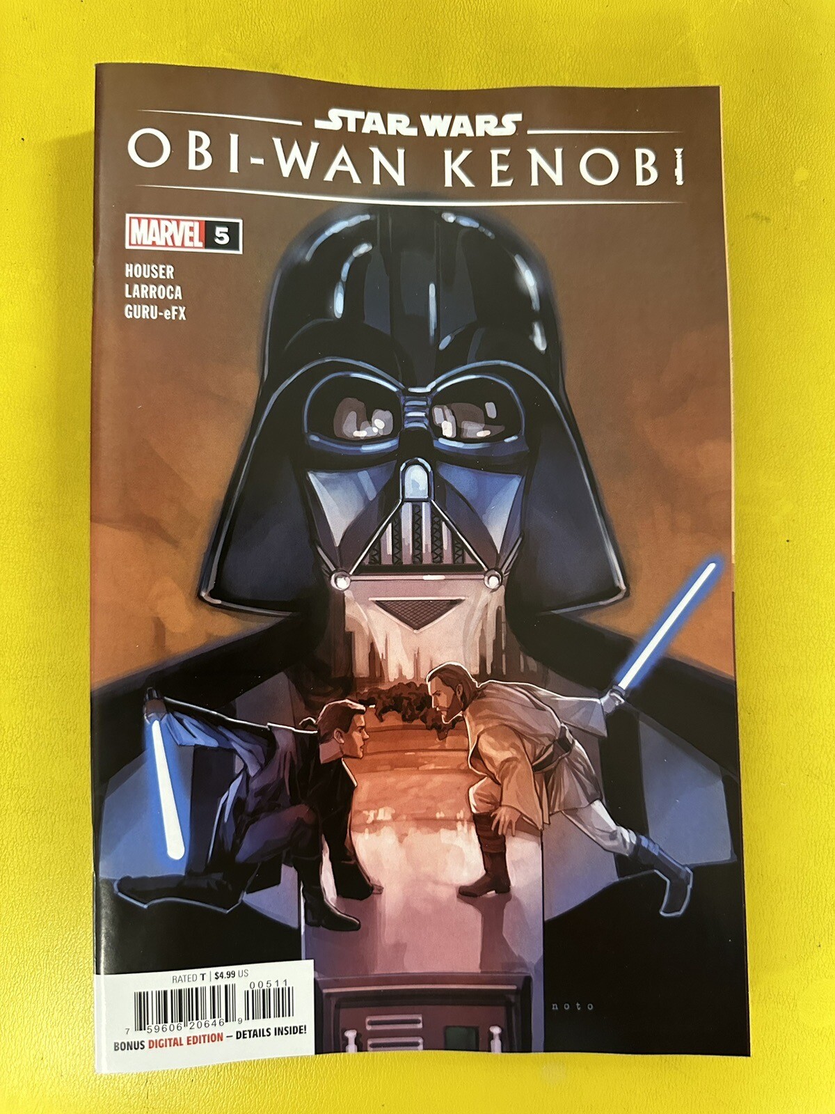 STAR WARS: OBI-WAN KENOBI #5 – PHIL NOTO COVER A MARVEL 2024 Unread 🐶