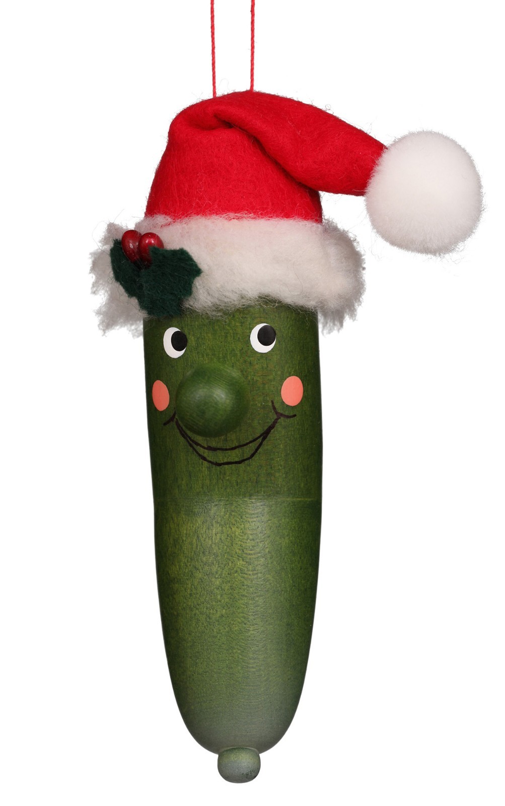 10-0655 – Christian Ulbricht Ornament – Pickle – 5″H x 1″W x 2″D