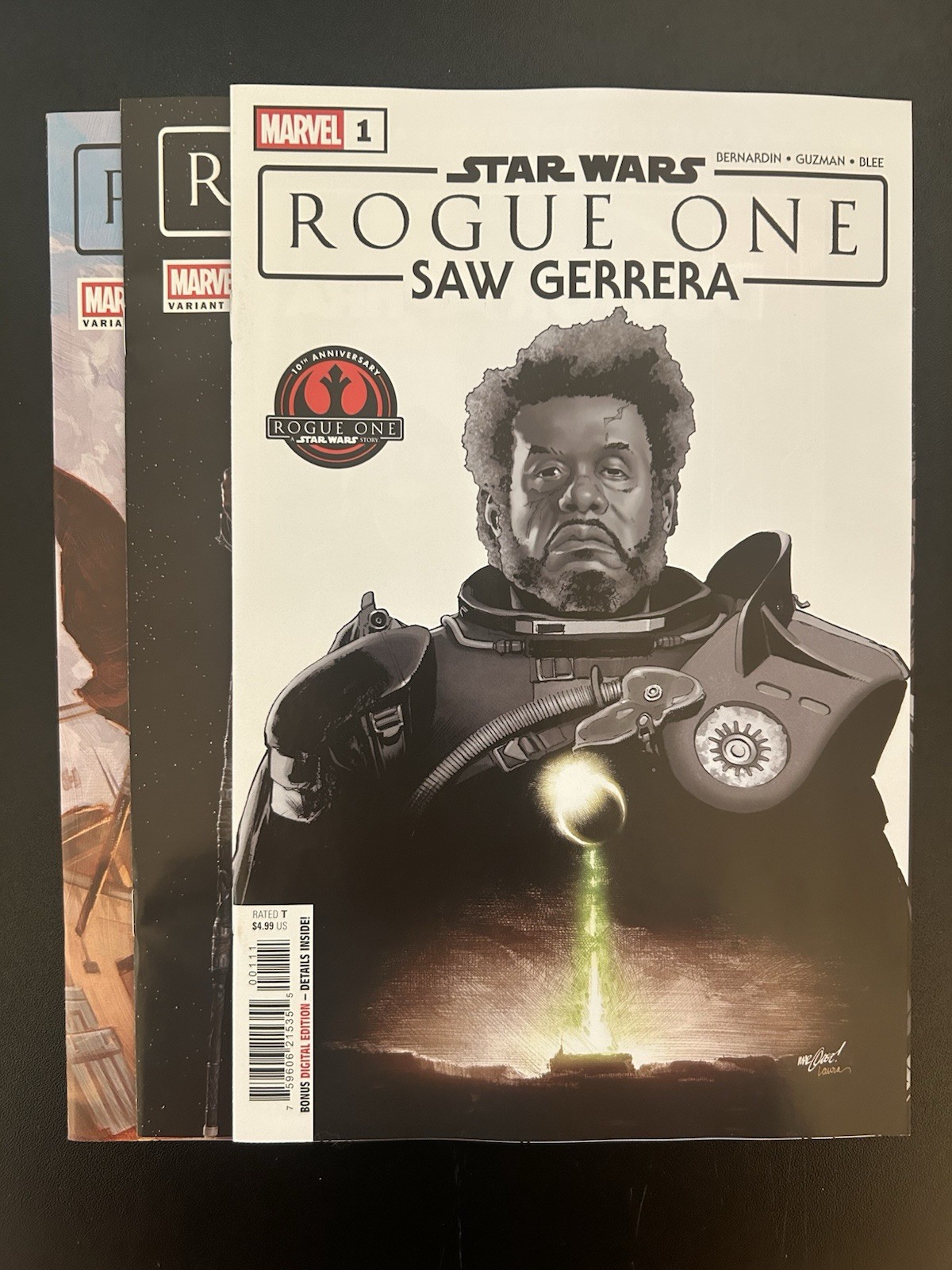 Star Wars: Rogue One – Saw Gerrera #1 Cover Set A+ BC Variants Marvel 2026 NM